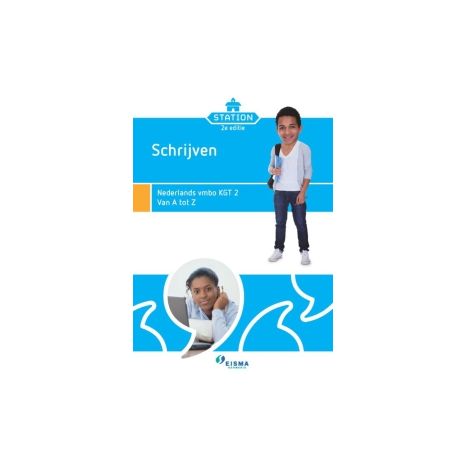 Afbeelding van Station Schrijven 2e ed : vmbo-kgt 2 : Van A tot Z Afbeelding van Station Schrijven 2e ed : vmbo-kgt 2 : Van A tot Z