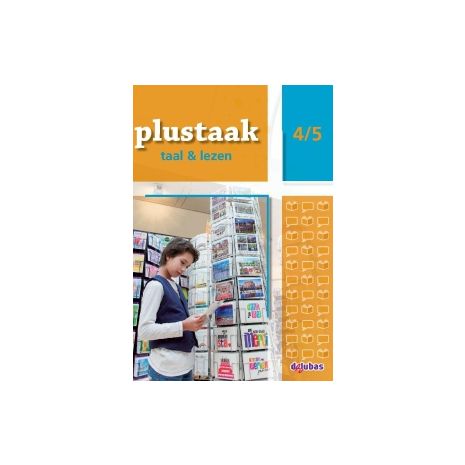 Afbeelding van Plustaak Taal & lezen : 4+5 : Werkboekje