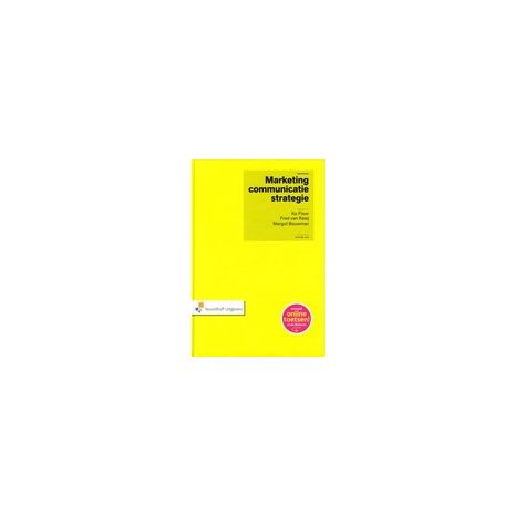 Afbeelding van Marketingcommunicatiestrategie 7e druk