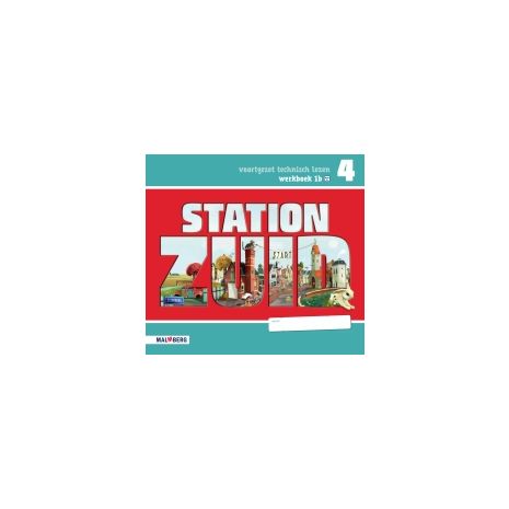 Afbeelding van Station Zuid : Groep 4 *** 1b : Werkboek Afbeelding van Station Zuid : Groep 4 *** 1b : Werkboek