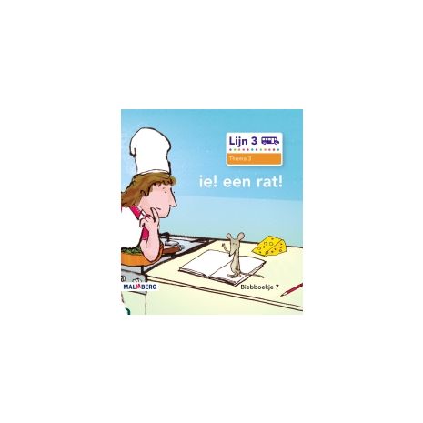 Afbeelding van Lijn 3 : Groep 3 : Ie! een rat! : Biebboekje Afbeelding van Lijn 3 : Groep 3 : Ie! een rat! : Biebboekje