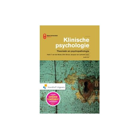Afbeelding van Klinische psychologie : theorieën en psychopathologie