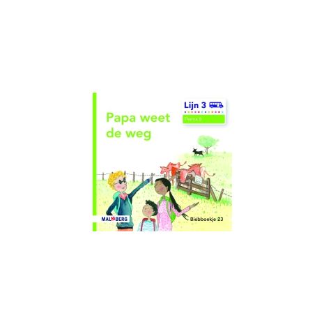 Afbeelding van Lijn 3 : Groep 3 : Papa weet de weg : Biebboekje Afbeelding van Lijn 3 : Groep 3 : Papa weet de weg : Biebboekje