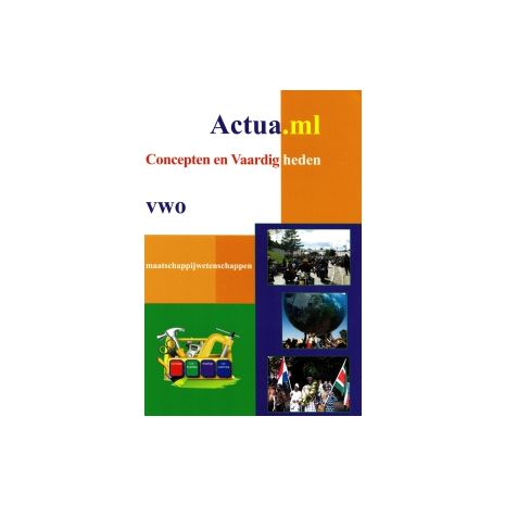 Afbeelding van Actua.ml : vwo : Concepten en vaardigheden Afbeelding van Actua.ml : vwo : Concepten en vaardigheden