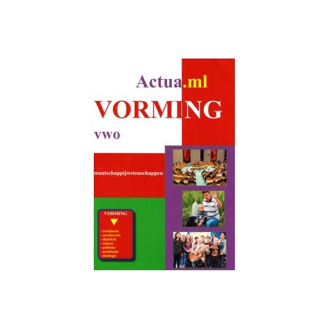 Afbeelding van Actua.ml : vwo : Vorming Afbeelding van Actua.ml : vwo : Vorming