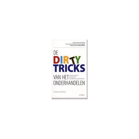 Afbeelding van De dirty tricks van het onderhandelen Afbeelding van De dirty tricks van het onderhandelen