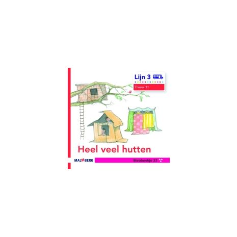 Afbeelding van Lijn 3 : Groep 3 : Heel veel hutten : Biebboekje Afbeelding van Lijn 3 : Groep 3 : Heel veel hutten : Biebboekje