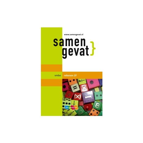 Afbeelding van Samengevat : vmbo : Rekenen 2F Afbeelding van Samengevat : vmbo : Rekenen 2F