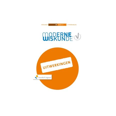 Afbeelding van Moderne wiskunde 10e ed : 4 vmbo-gt B : Uitwerkingen Afbeelding van Moderne wiskunde 10e ed : 4 vmbo-gt B : Uitwerkingen
