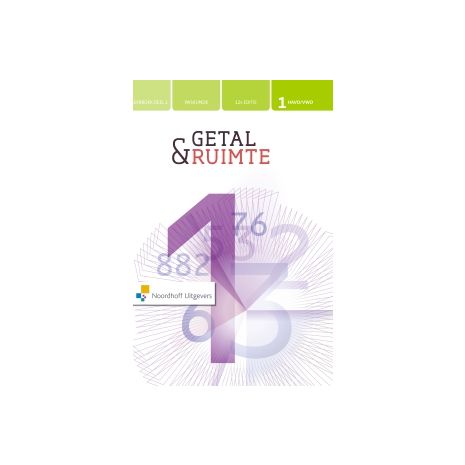 Afbeelding van Getal & ruimte 12e ed : 1 havo/vwo 1 : Leerboek Afbeelding van Getal & ruimte 12e ed : 1 havo/vwo 1 : Leerboek
