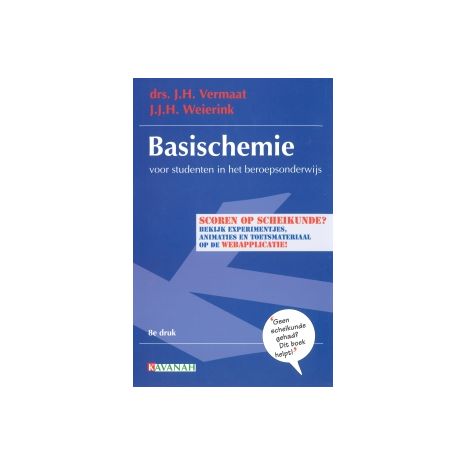 Afbeelding van Basischemie : voor studenten in het beroepsonderwijs Afbeelding van Basischemie : voor studenten in het beroepsonderwijs