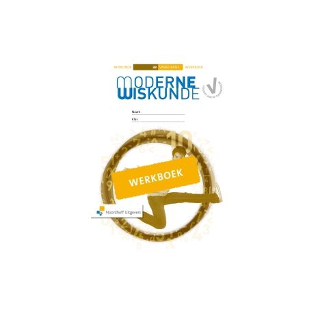 Afbeelding van Moderne wiskunde 10e ed : 3 vmbo-basis AB : Werkboek