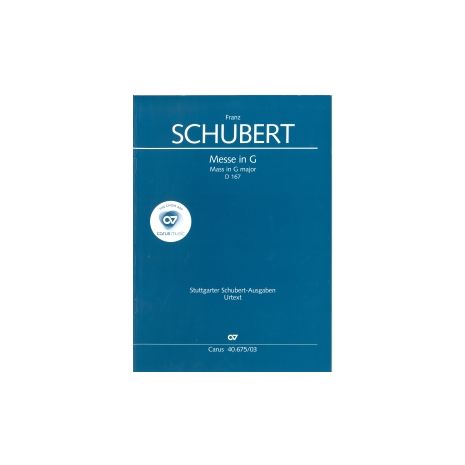Afbeelding van Schubert : Messe in G : Mass in G major : D 167