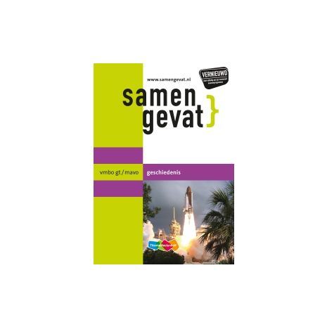 Afbeelding van Samengevat Geschiedenis : vmbo-gt/mavo 