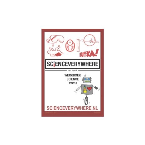 Afbeelding van Scienceverywhere 2e ed : 1 vwo : Werkboek Afbeelding van Scienceverywhere 2e ed : 1 vwo : Werkboek