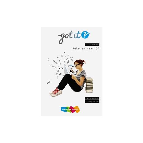 Afbeelding van Got it? : Rekenen naar 3F : Handboek