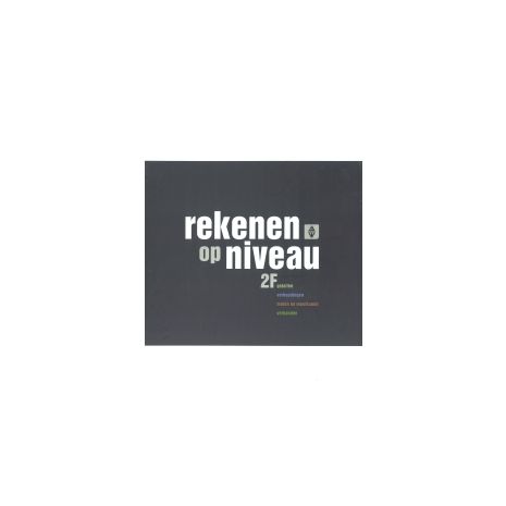 Afbeelding van Rekenen op niveau : 2F Afbeelding van Rekenen op niveau : 2F