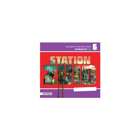Afbeelding van Station Zuid : Groep 6 *, ** 2b : Werkboek Afbeelding van Station Zuid : Groep 6 *, ** 2b : Werkboek