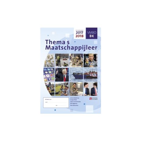 Afbeelding van Thema's Maatschappijleer 2017-2018 : vmbo-bk : Les-/werkboek