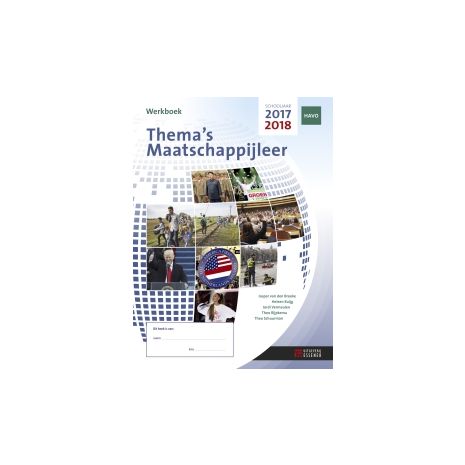 Afbeelding van Thema's maatschappijleer 2017-2018 : havo : Werkboek Afbeelding van Thema's maatschappijleer 2017-2018 : havo : Werkboek
