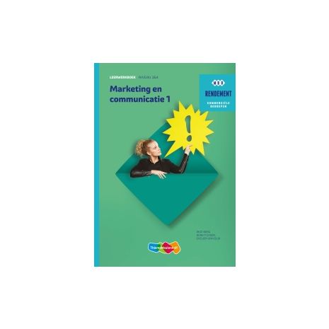 Afbeelding van Marketing en communicatie Deel 1 : mbo 3+4 : Leerwerkboek