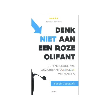 Afbeelding van Denk niet aan een roze olifant