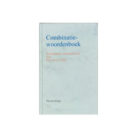 Afbeelding van Combinatiewoordenboek