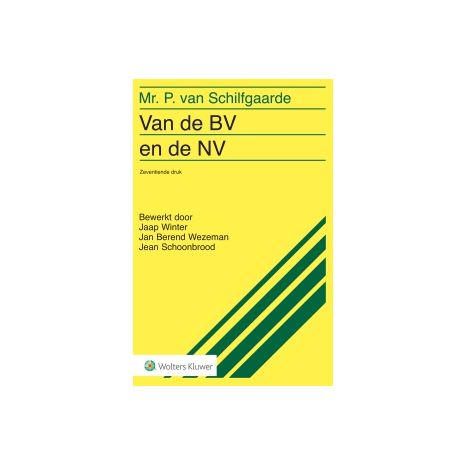 Afbeelding van Van de BV en de NV 17e dr