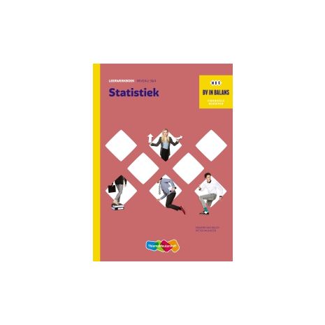 Afbeelding van BV in balans 4e dr : mbo : Statistiek : Leerwerkboek Afbeelding van BV in balans 4e dr : mbo : Statistiek : Leerwerkboek