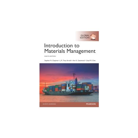 Afbeelding van Introduction to materials management Afbeelding van Introduction to materials management