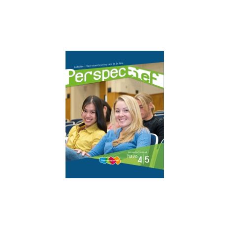 Afbeelding van Perspectief : 4+5 havo : Leeropdrachtenboek