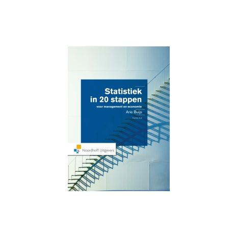 Afbeelding van Statistiek in 20 stappen voor management en economie Afbeelding van Statistiek in 20 stappen voor management en economie