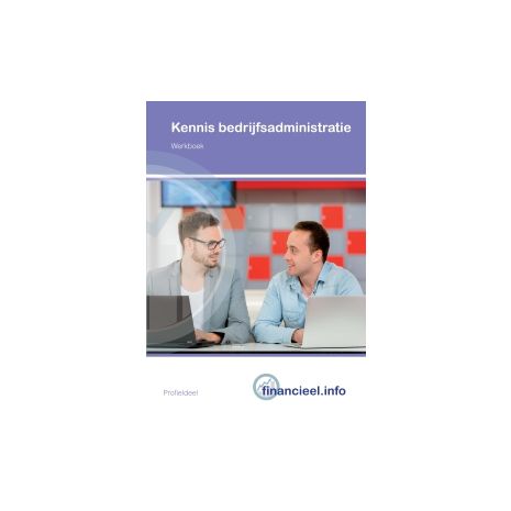 Afbeelding van Financieel. info : Kennis bedrijfsadministratie : Werkboek Afbeelding van Financieel. info : Kennis bedrijfsadministratie : Werkboek
