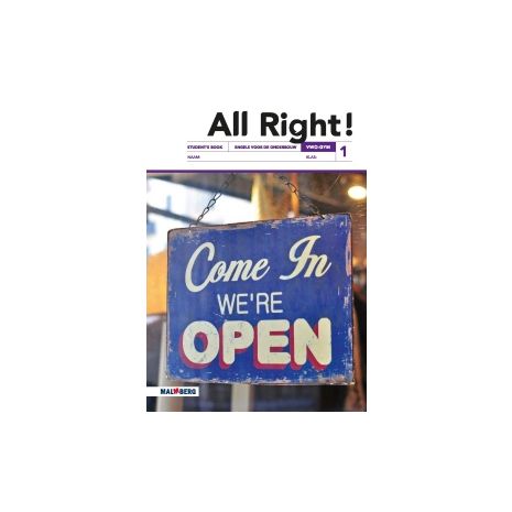 Afbeelding van All right! 3e ed : 1 vwo/gymnasium : Student's book Afbeelding van All right! 3e ed : 1 vwo/gymnasium : Student's book