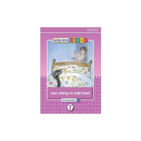 Afbeelding van Veilig leren lezen Zonversie : 7, kern 7 : Een slang in mijn bed : Leesboekje Afbeelding van Veilig leren lezen Zonversie : 7, kern 7 : Een slang in mijn bed : Leesboekje