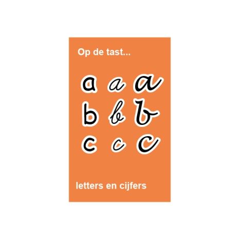 Afbeelding van Op de tast... : Letters en cijfers