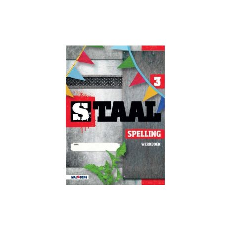 Afbeelding van Staal Spelling : Groep 3 : Werkboek Afbeelding van Staal Spelling : Groep 3 : Werkboek