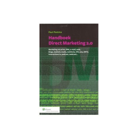 Afbeelding van Handboek direct marketing 2.0 Afbeelding van Handboek direct marketing 2.0