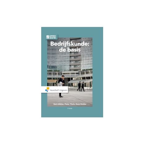 Afbeelding van Bedrijfskunde : de basis Afbeelding van Bedrijfskunde : de basis