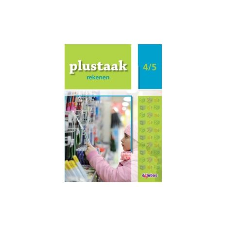 Afbeelding van Plustaak Rekenen : 4+5 : Werkboekje Afbeelding van Plustaak Rekenen : 4+5 : Werkboekje