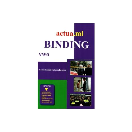 Afbeelding van Actua.ml : vwo : Binding : Leer-/werkboek Afbeelding van Actua.ml : vwo : Binding : Leer-/werkboek