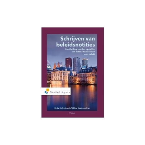 Afbeelding van Schrijven van beleidsnotities
