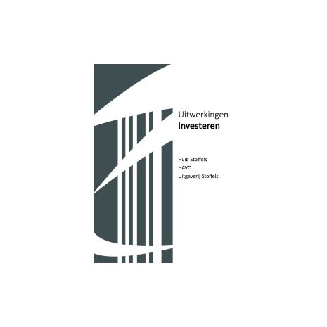 Afbeelding van Stoffels Bedrijfseconomie : havo : Investeren : Uitwerkingen