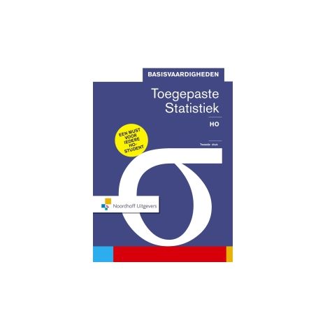 Afbeelding van Basisvaardigheden toegepaste statistiek HO