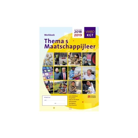 Afbeelding van Thema's Maatschappijleer 2018-2019 : 1 vmbo-kgt : Werkboek Afbeelding van Thema's Maatschappijleer 2018-2019 : 1 vmbo-kgt : Werkboek