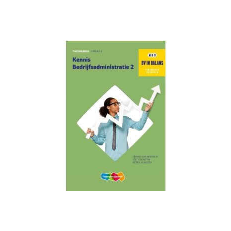 Afbeelding van BV in balans : Kennis bedrijfsadministratie 2 : Theorieboek