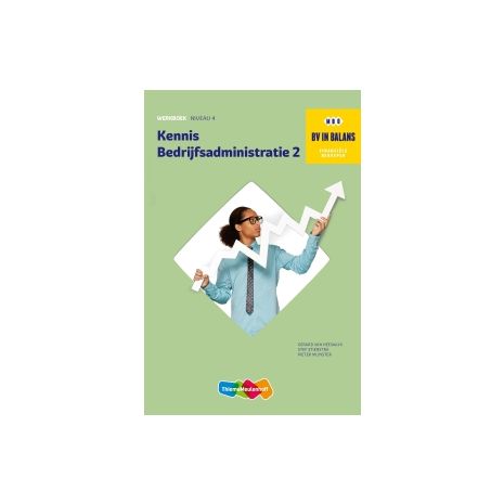 Afbeelding van BV in balans : Kennis bedrijfsadministratie 2 : Werkboek