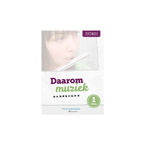 Afbeelding van Daarom muziek! herz. ed : vmbo 1 : Tekstboek