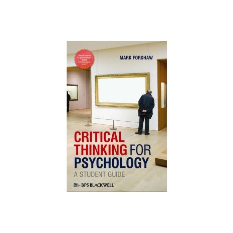 Afbeelding van Critical thinking for psychology