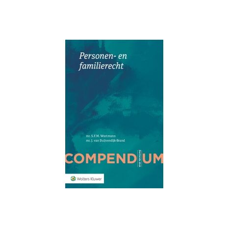 Afbeelding van Compendium van het personen- en familierecht Afbeelding van Compendium van het personen- en familierecht